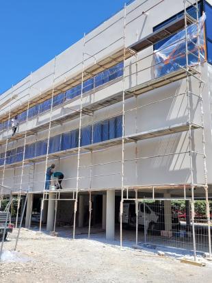 Chantier Dardilly Anduid finition grete Marc parex lonko G00