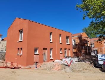 Projection d anduid Finition gratte Marc  parex lanko